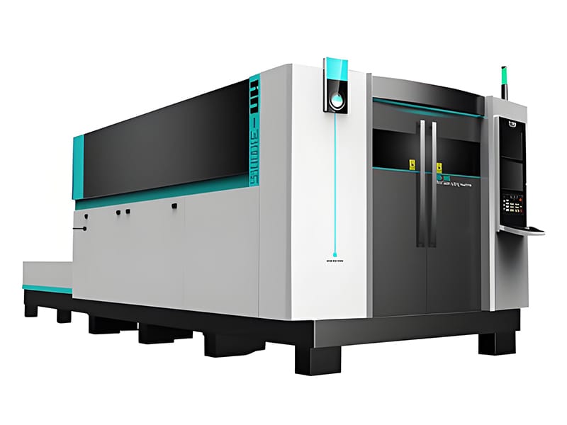 ماكينة قطع المعادن بالليزر CNC ذات غلاف كامل